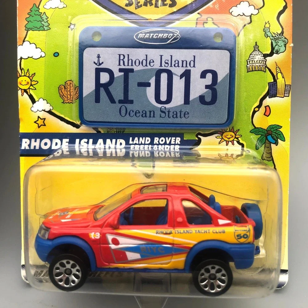 Matchbox Across America 50th Birthday Massachusetts VW & Rhode Island Land Rover